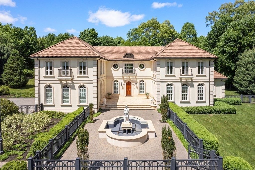 Roman inspired Villa in Westwood Massachusetts Offering the Finest Tastes of Italy for 3.985 Million 1
