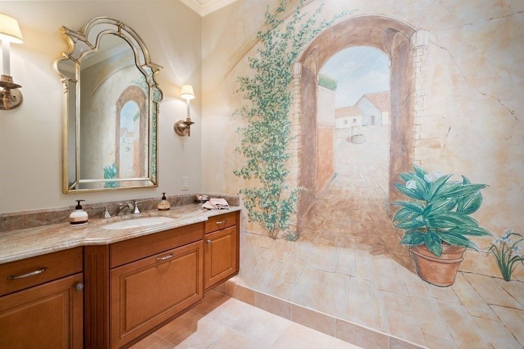 Roman inspired Villa in Westwood Massachusetts Offering the Finest Tastes of Italy for 3.985 Million 28