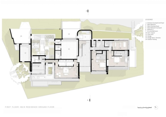House 48 S 48 House, multifunctional home by GSQUARED Architects | Luxury Houses