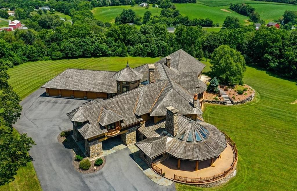 Timeless Elegance Pennsylvanias Enchanting Log Retreat Offered at 5999900 11