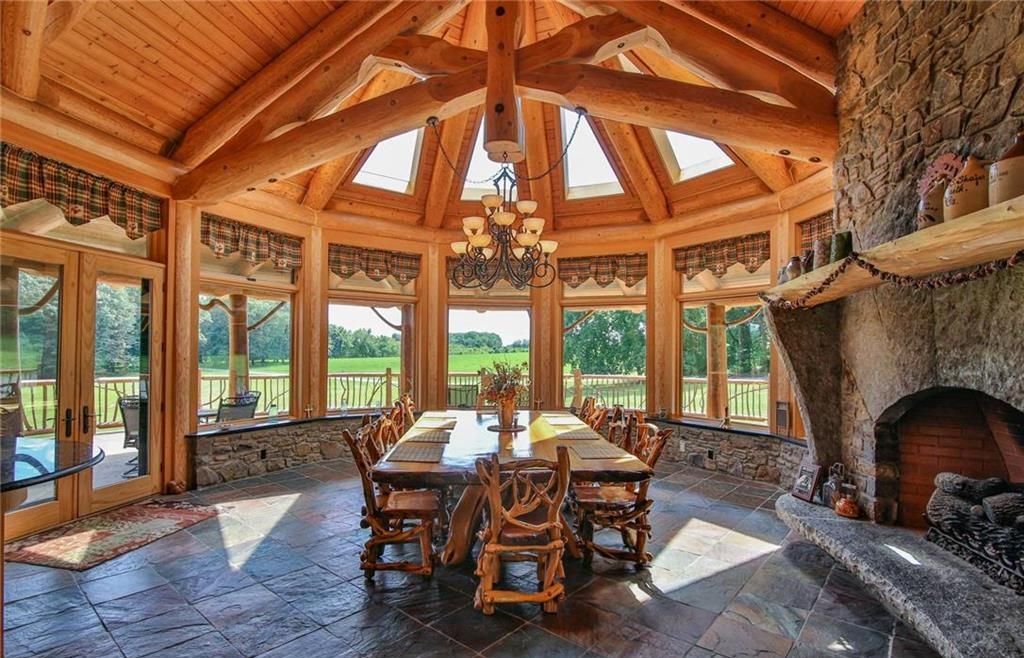 Timeless Elegance Pennsylvanias Enchanting Log Retreat Offered at 5999900 16