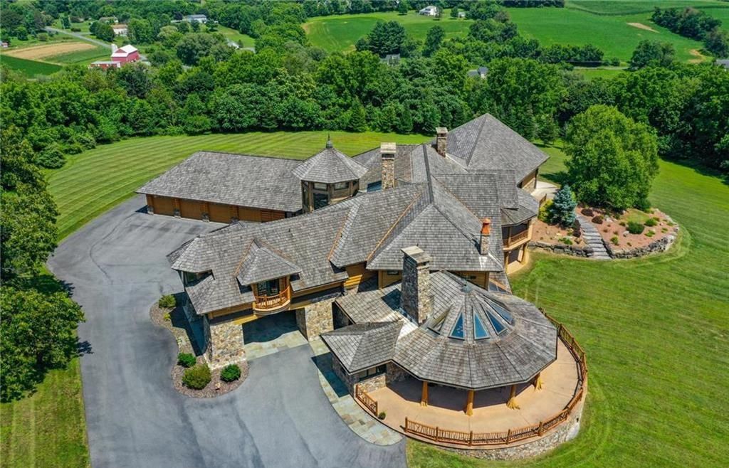 Timeless Elegance Pennsylvanias Enchanting Log Retreat Offered at 5999900 4