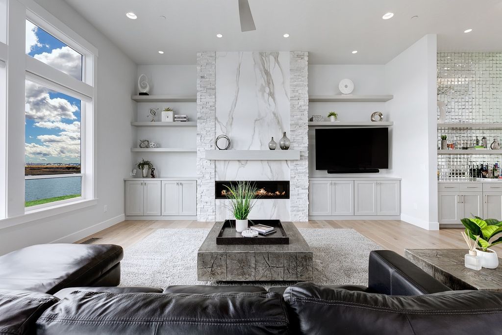Waterfront Estate on 3 Acres in Leighton Lake Estates Idaho Offered at 3.248 Million 3