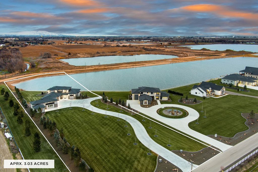 Waterfront Estate on 3 Acres in Leighton Lake Estates Idaho Offered at 3.248 Million 38