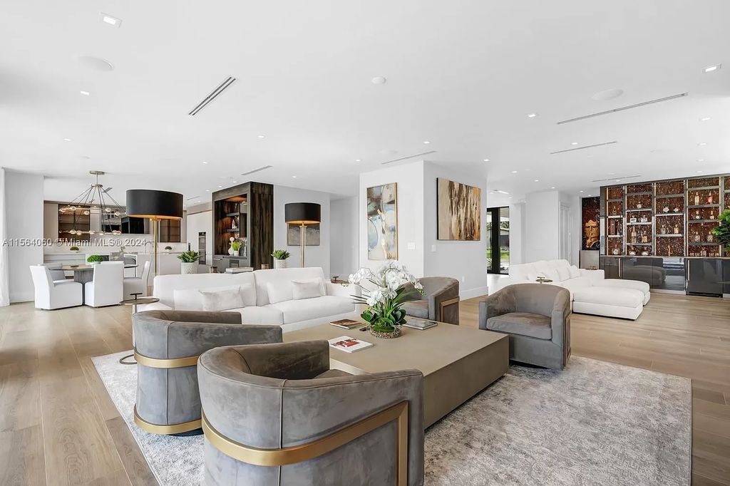 Experience unparalleled luxury living in this newly constructed modern waterfront estate located in Fort Lauderdale. With a Certificate of Occupancy issued and available turnkey, this stunning property boasts enchanting views of the intracoastal, ocean inlet, and passing cruise ships and yachts.