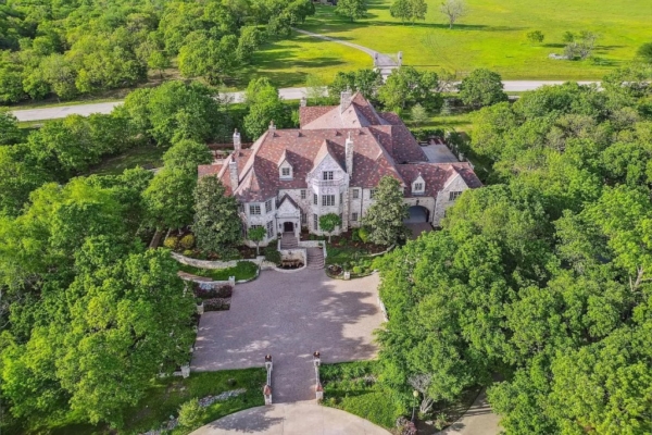 Initiate on a Voyage of Luxury: Discover this Palatial 6-bedroom Home in Flower Mound, TX Listed at $5,995,000
