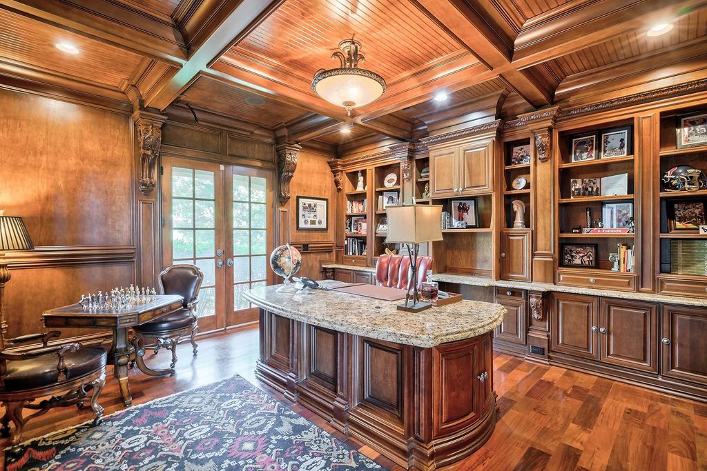 4186 N Arnold Mill Road Home in Woodstock, Georgia. Discover Stone Creek Manor, an exquisite estate offering hand-crafted elegance and olde world design in Cherokee County. Enjoy lower taxes, proximity to Roswell & Alpharetta, and easy access to local private schools and shopping.