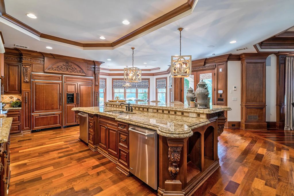4186 N Arnold Mill Road Home in Woodstock, Georgia. Discover Stone Creek Manor, an exquisite estate offering hand-crafted elegance and olde world design in Cherokee County. Enjoy lower taxes, proximity to Roswell & Alpharetta, and easy access to local private schools and shopping.