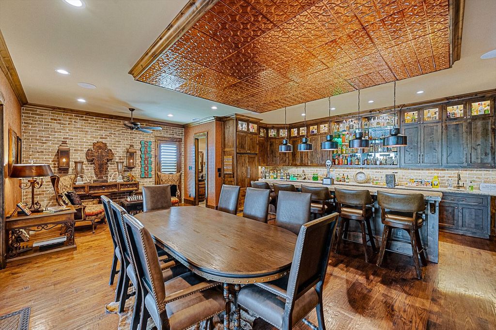 430 Chaparall Road Home in Ferris, Texas. Discover this breathtaking custom lake home nestled on 514 secluded acres, just 15 minutes south of Dallas. Meticulously constructed with stunning lake views from every room, this home features vaulted ceilings, a chef's dream kitchen, luxurious owner's suite, formal dining, study, and more. 