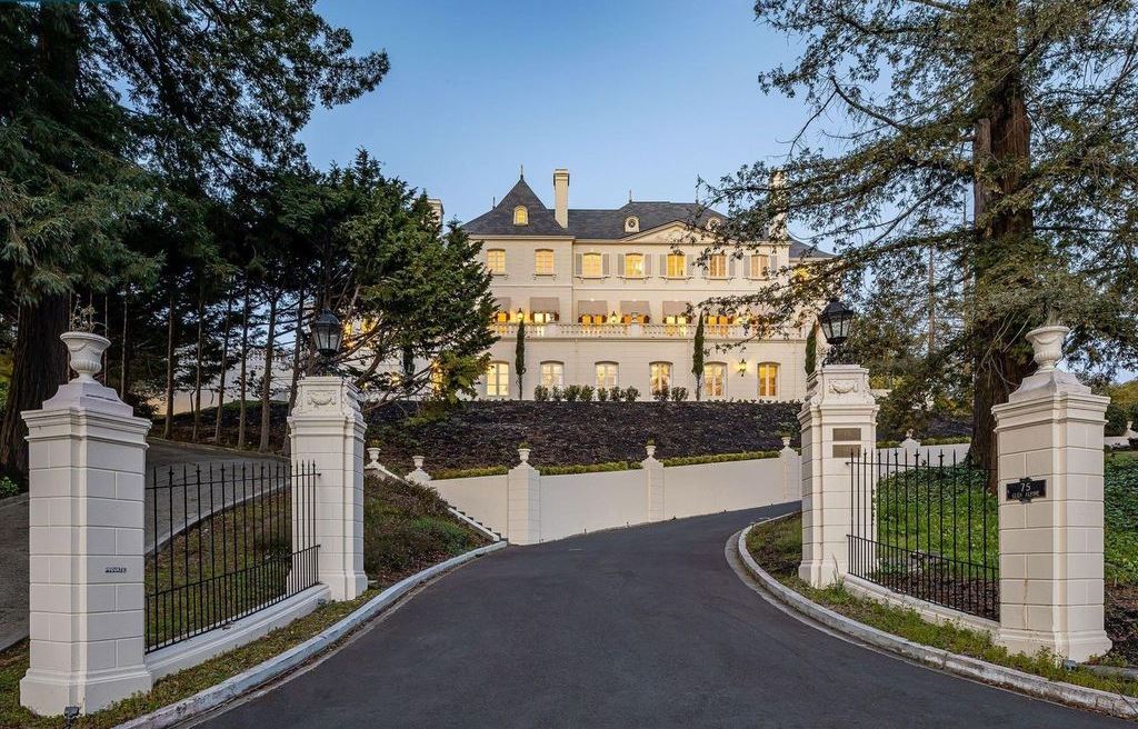 75 Glen Alpine Road Home in Piedmont, California. Step into luxury living at this stunning chateau in Piedmont, boasting breathtaking views of San Francisco Bay and the city skyline. 