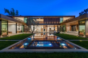 Unparalleled Design: Architectural Masterpiece in Beverly Hills Hits The Market for $18,495,000 1 9705 Oak Pass Rd Beverly Hills CA 23
