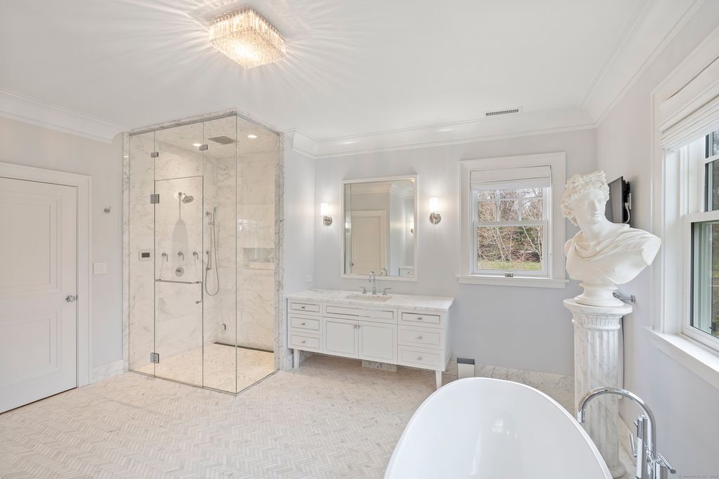 Captivating Luxury 6.295 Million Modern Oasis in Connecticut Awaits 18