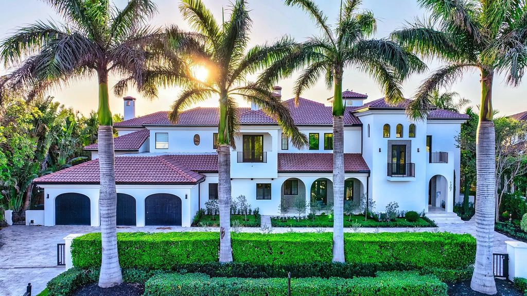 Originally crafted in 2003 by Dan Swanson of Addison Development, this newly remastered intracoastal estate seamlessly blends classic Spanish design with California chic.