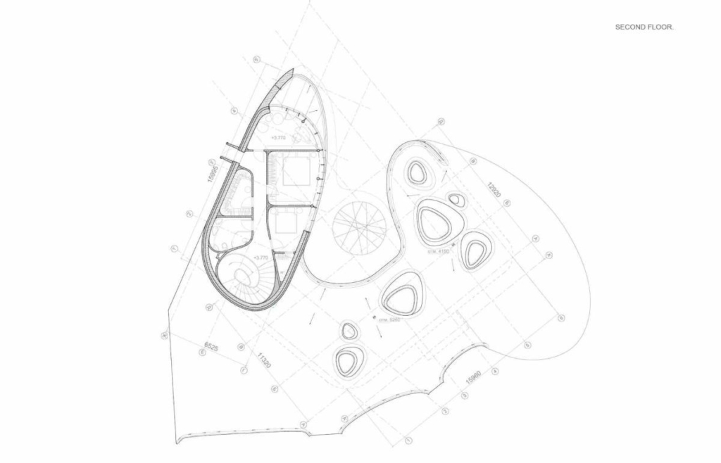 House in the Landscape Sculptural Home by Niko Architect 6