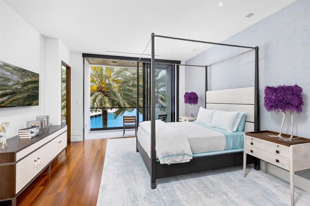 Experience the epitome of luxury living in Fort Lauderdale's prestigious Harbor Beach enclave with this exquisite estate boasting stunning Intracoastal views and 298 feet of water frontage.