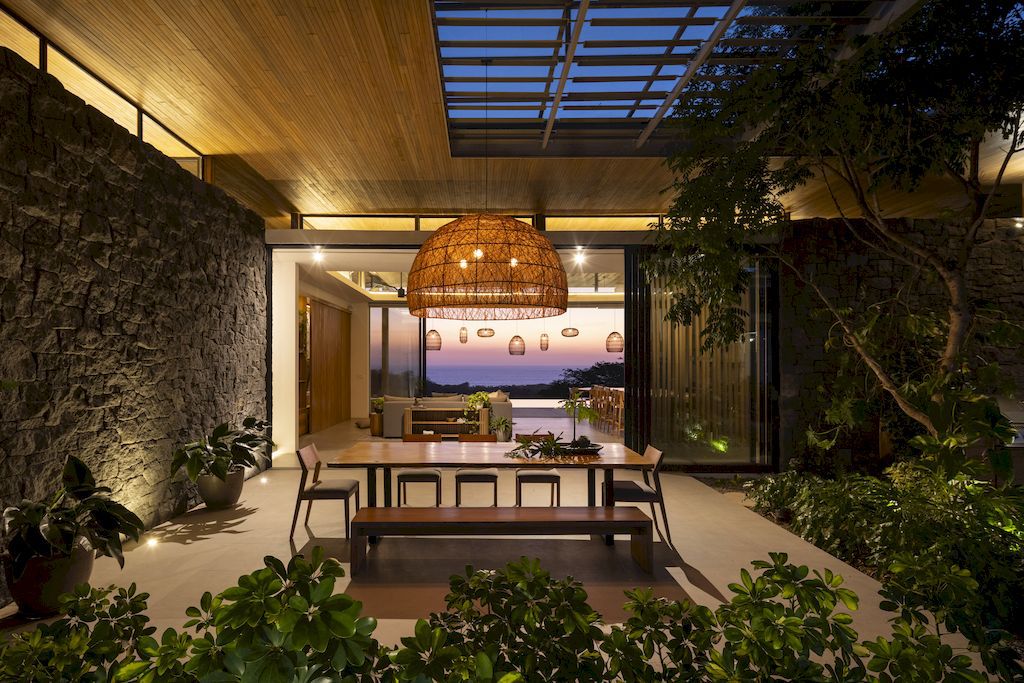 Pergola House, stunning tranquil beach house by Studio Saxe