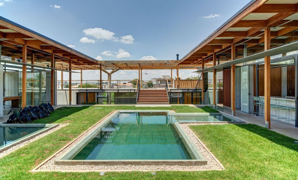 Serra Azul House Harmonious Fusion by Apiacas Arquitetos 14