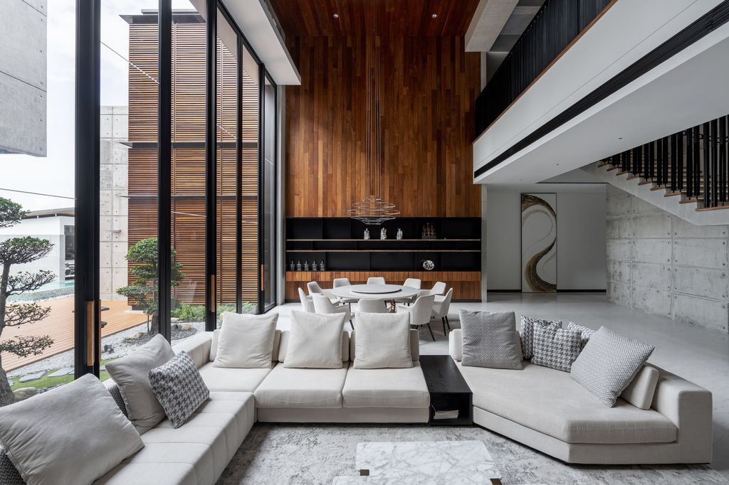 3-Juxta House, Juxtaposition harmony by Kee Yen Architects