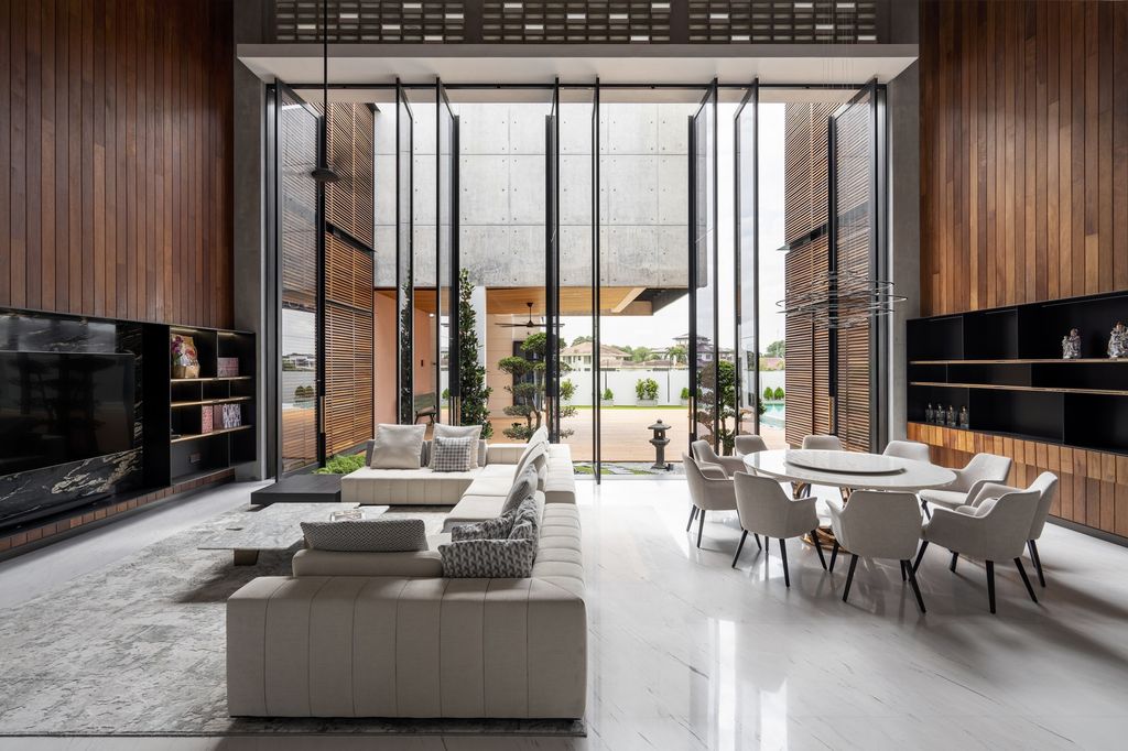 3-Juxta House, Juxtaposition harmony by Kee Yen Architects