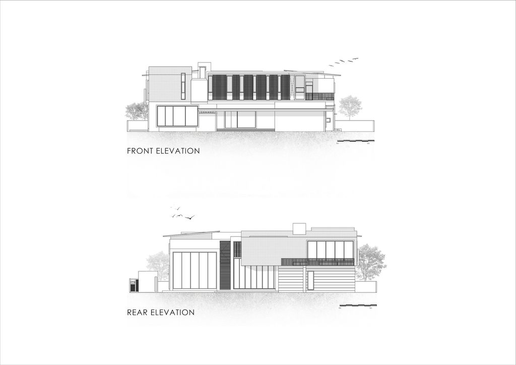3-Juxta House, Juxtaposition harmony by Kee Yen Architects