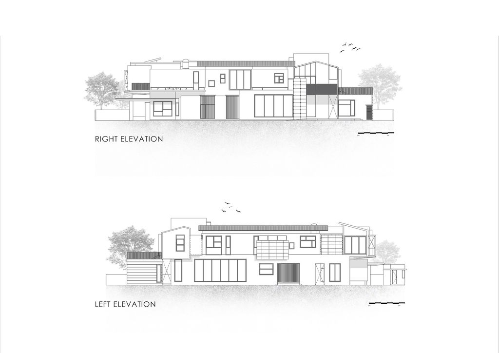 3-Juxta House, Juxtaposition harmony by Kee Yen Architects