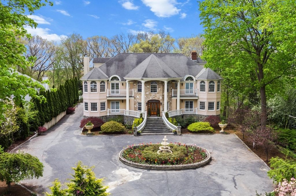 Enchanting Neo French Residence A Timeless Gem in Massachusetts Asking 3.95 Million 2