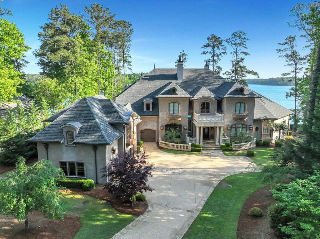 Indulge in Lakeside Luxury Magnificent Resort Style Estate in Georgia Hits Market for 10.2 Million 1