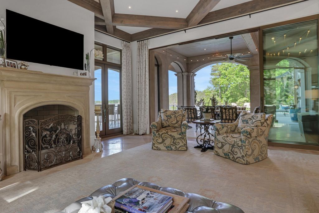 Indulge in Lakeside Luxury Magnificent Resort Style Estate in Georgia Hits Market for 10.2 Million 21