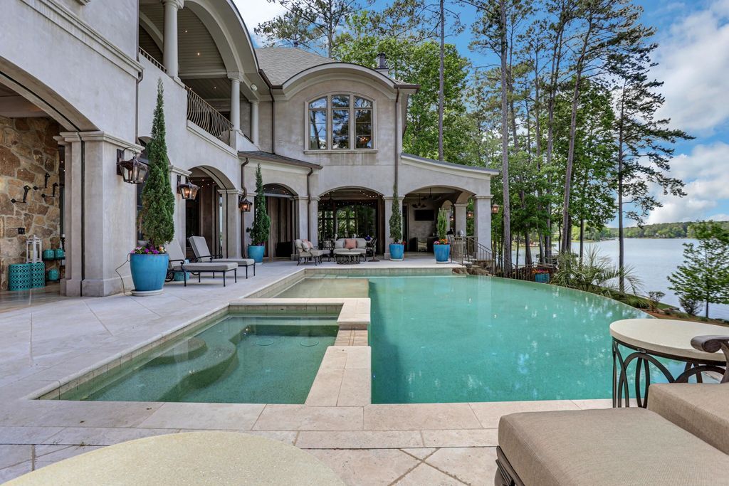 Indulge in Lakeside Luxury Magnificent Resort Style Estate in Georgia Hits Market for 10.2 Million 29