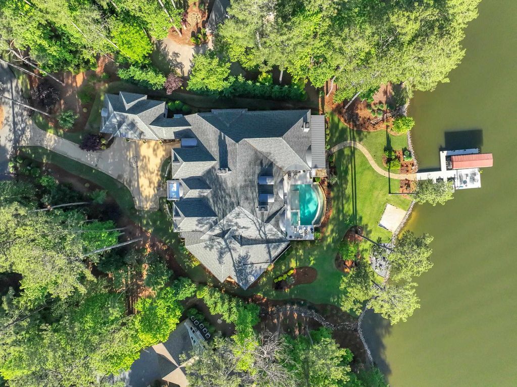 Indulge in Lakeside Luxury Magnificent Resort Style Estate in Georgia Hits Market for 10.2 Million 4