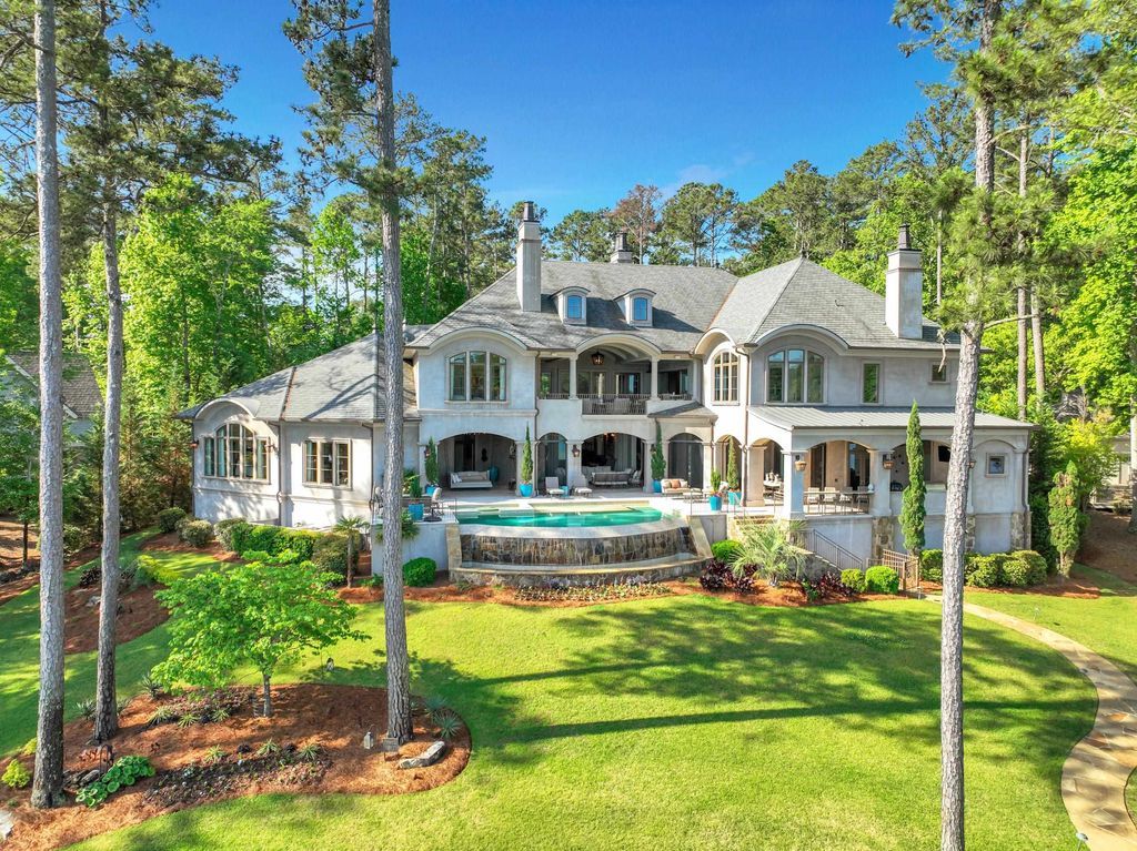 Indulge in Lakeside Luxury Magnificent Resort Style Estate in Georgia Hits Market for 10.2 Million 5