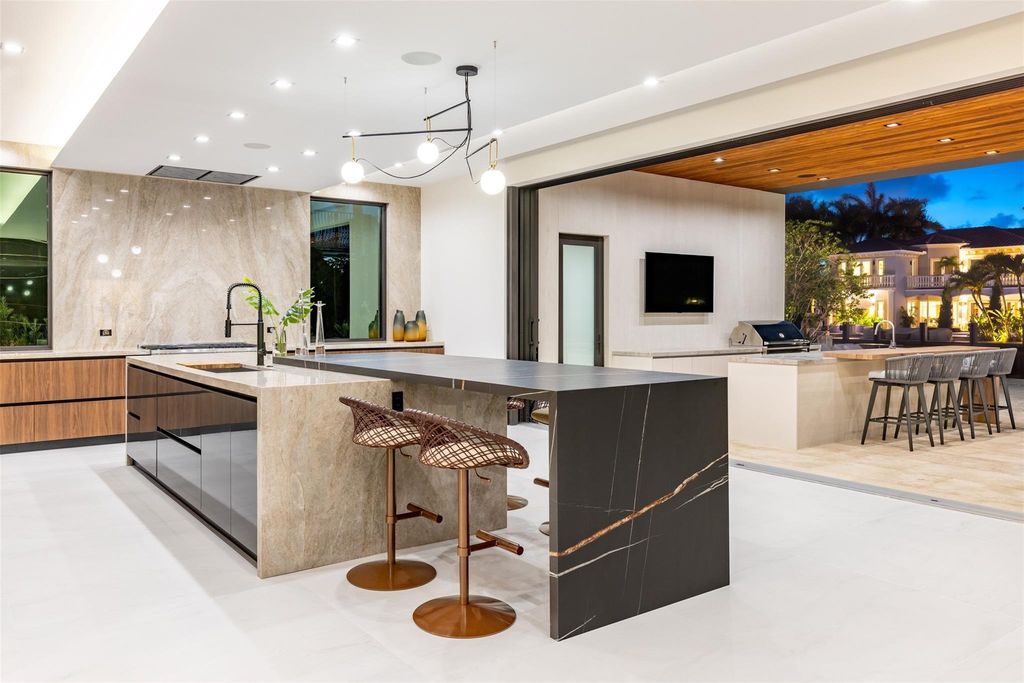 Indulge in unparalleled luxury at 2733 NE 16th St, Fort Lauderdale, FL 33304—an exceptional 5-bedroom, 7-bathroom estate built in 2024 in Coral Ridge.
