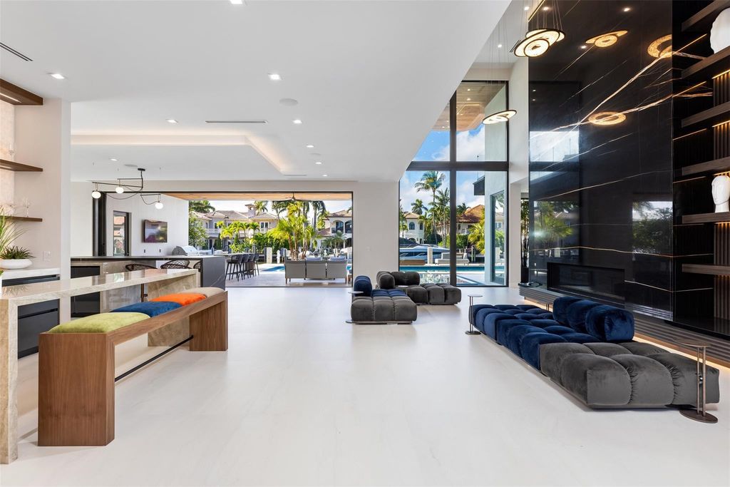 Indulge in unparalleled luxury at 2733 NE 16th St, Fort Lauderdale, FL 33304—an exceptional 5-bedroom, 7-bathroom estate built in 2024 in Coral Ridge.