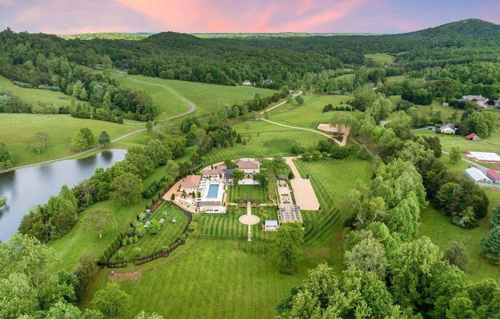 Monte Ventoso an Exquisite Italian Villa Oasis in Madison Virginia Priced at 8.95 Million 11