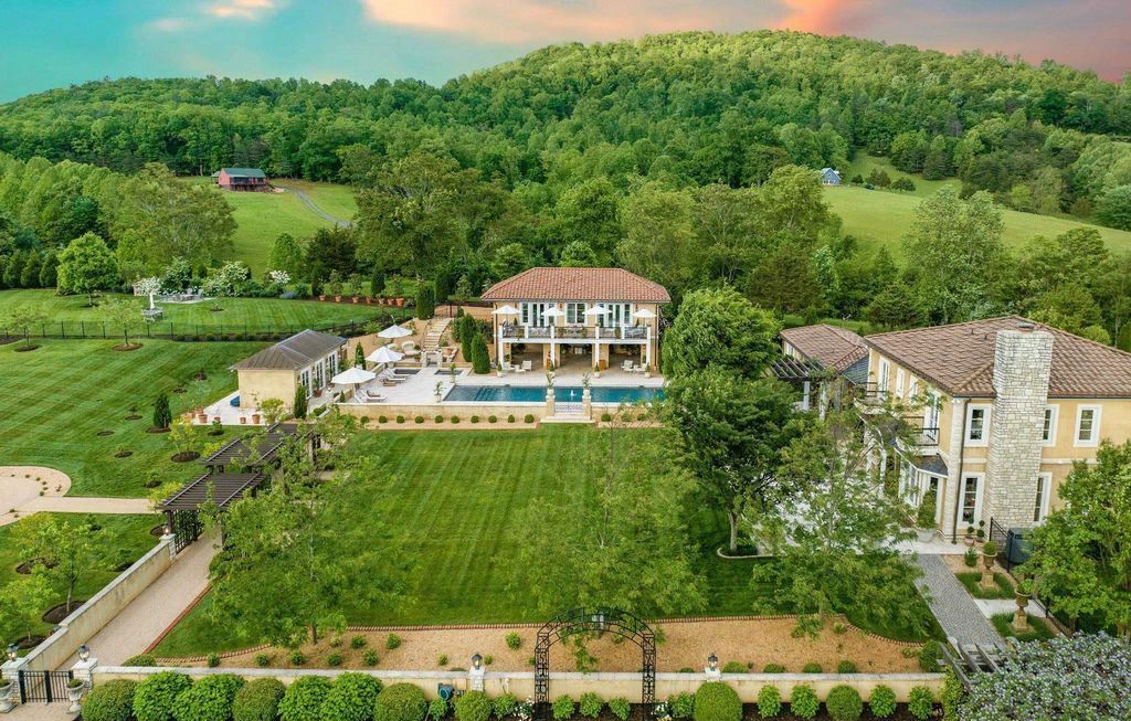 Monte Ventoso an Exquisite Italian Villa Oasis in Madison Virginia Priced at 8.95 Million 16