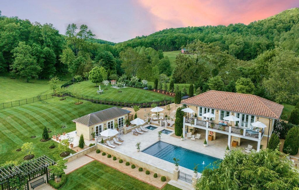 Monte Ventoso an Exquisite Italian Villa Oasis in Madison Virginia Priced at 8.95 Million 17
