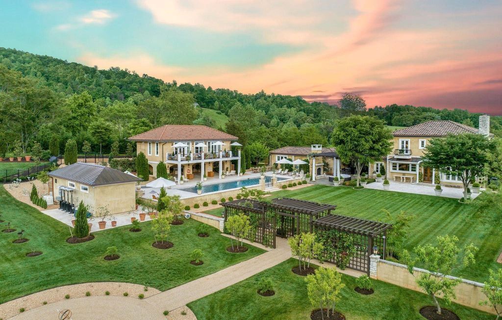 Monte Ventoso an Exquisite Italian Villa Oasis in Madison Virginia Priced at 8.95 Million 37