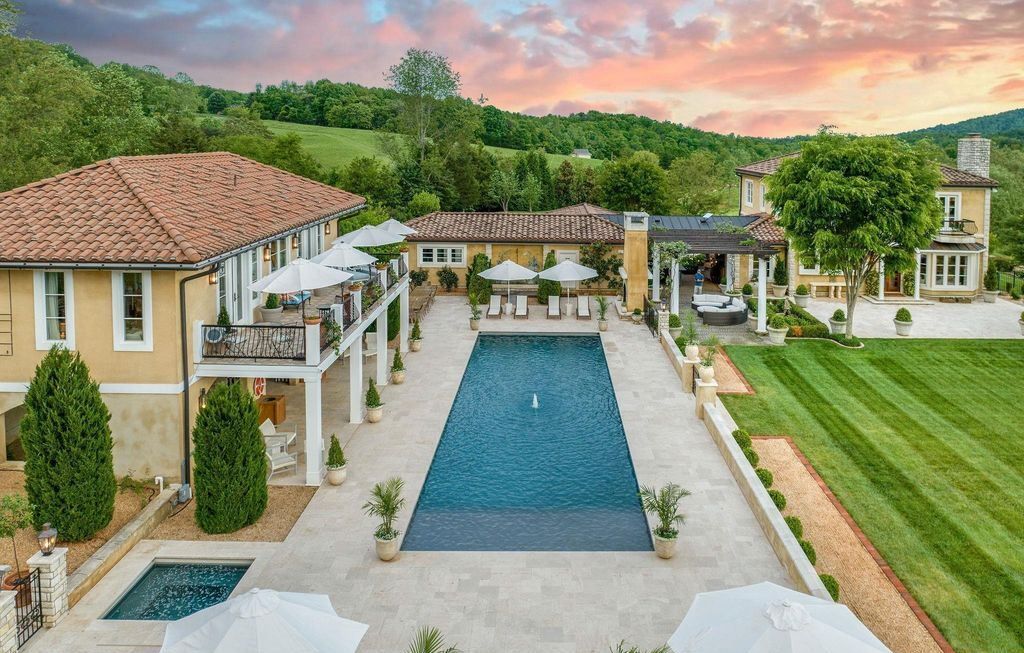 Monte Ventoso an Exquisite Italian Villa Oasis in Madison Virginia Priced at 8.95 Million 38