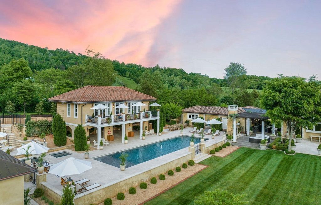 Monte Ventoso an Exquisite Italian Villa Oasis in Madison Virginia Priced at 8.95 Million 41