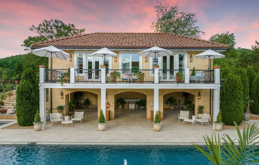 Monte Ventoso an Exquisite Italian Villa Oasis in Madison Virginia Priced at 8.95 Million 43