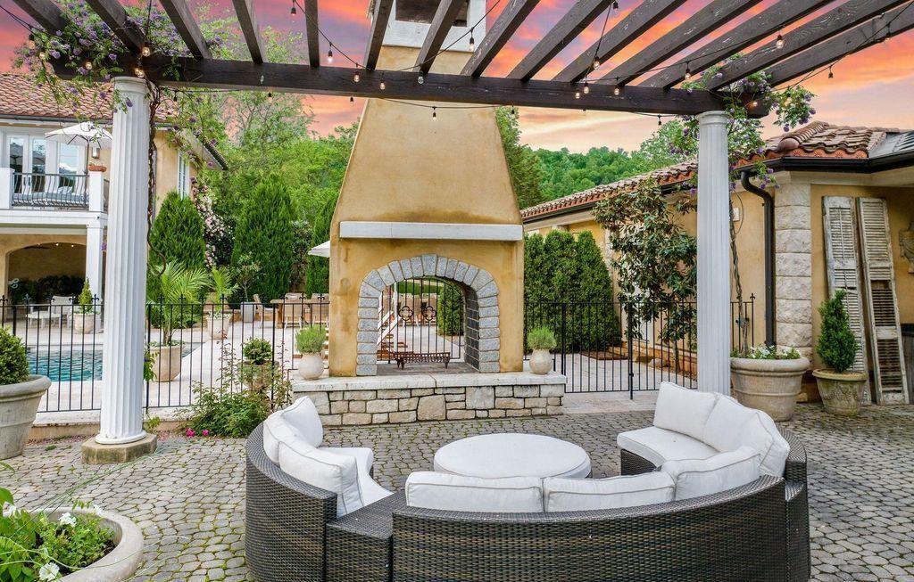 Monte Ventoso an Exquisite Italian Villa Oasis in Madison Virginia Priced at 8.95 Million 45