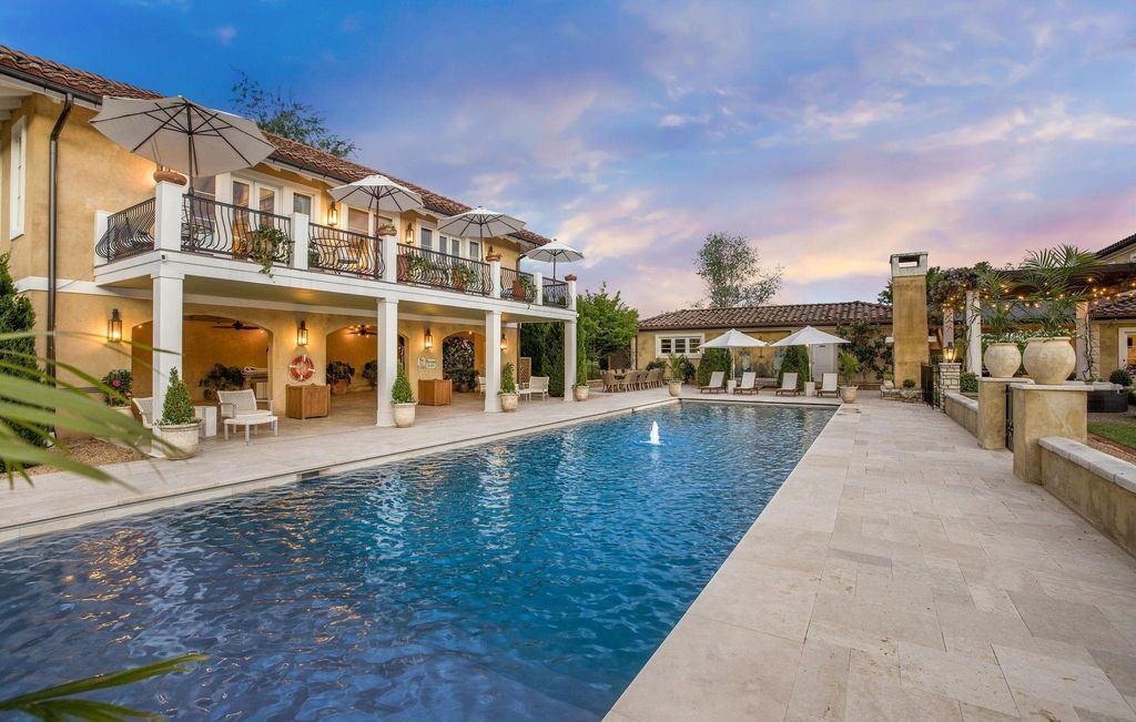 Monte Ventoso an Exquisite Italian Villa Oasis in Madison Virginia Priced at 8.95 Million 62