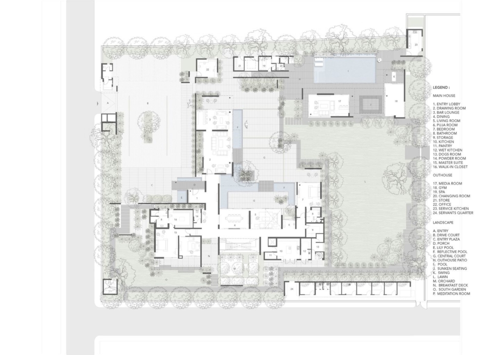 Planar House, Layered Monolithic Volumes by DADA Partners 16 Planar House, Layered Monolithic Volumes by DADA Partners