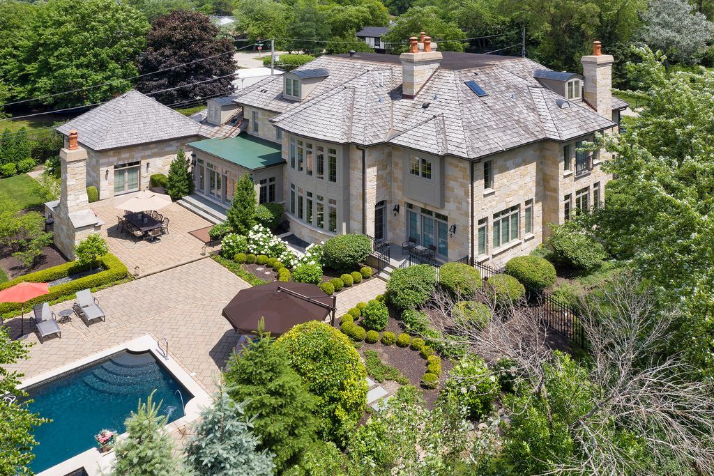 Pure Paradise Awaits Exquisite 3495900 Illinois Home with Resort Style Outdoor Oasis 3