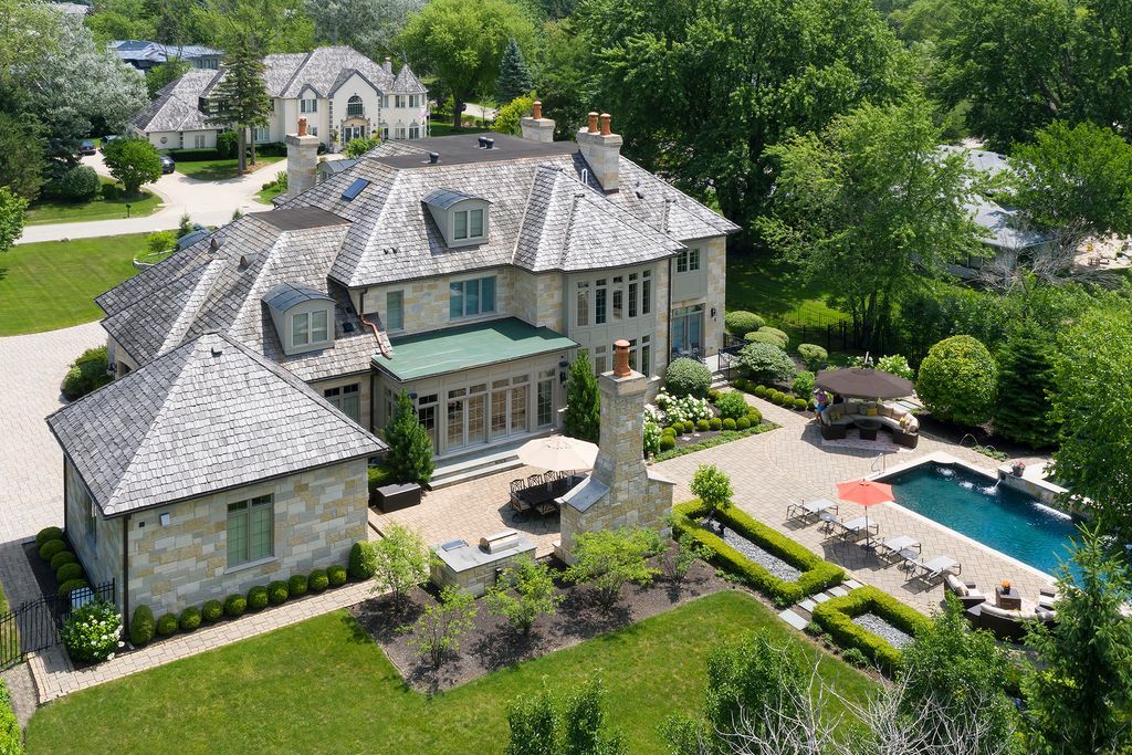 Pure Paradise Awaits Exquisite 3495900 Illinois Home with Resort Style Outdoor Oasis 4