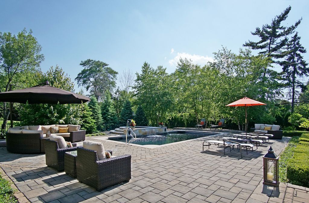 Pure Paradise Awaits Exquisite 3495900 Illinois Home with Resort Style Outdoor Oasis 41