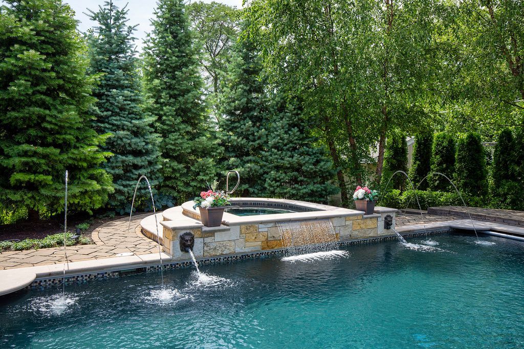 Pure Paradise Awaits Exquisite 3495900 Illinois Home with Resort Style Outdoor Oasis 43