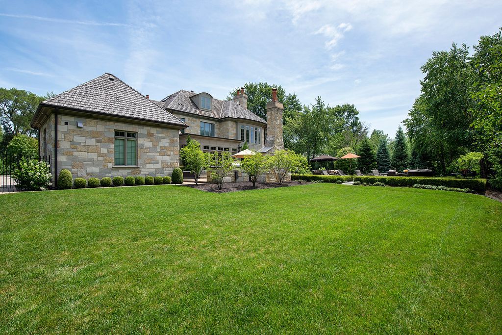 Pure Paradise Awaits Exquisite 3495900 Illinois Home with Resort Style Outdoor Oasis 45