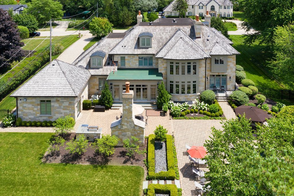 Pure Paradise Awaits Exquisite 3495900 Illinois Home with Resort Style Outdoor Oasis 48