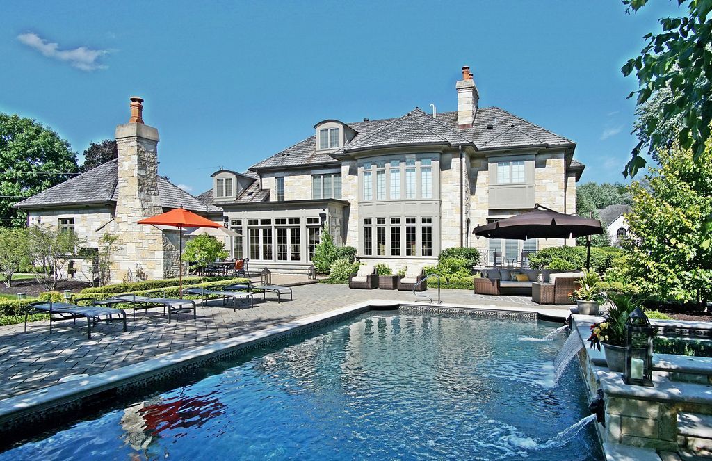 Pure Paradise Awaits Exquisite 3495900 Illinois Home with Resort Style Outdoor Oasis 5